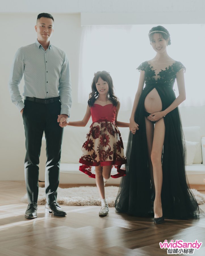 孕婦寫真 全家福